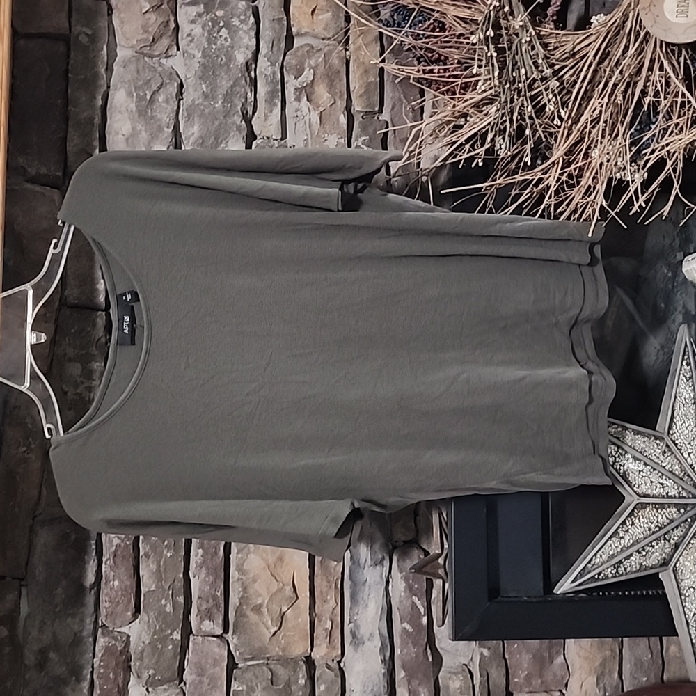 Apt 9 Green Oversized Top sz M